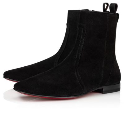 Botas Cardaboot Christian Louboutin Hombre - Negros - 1180870BK01